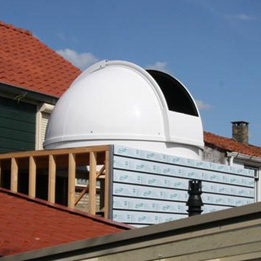 2.2m short height observatory dome (flat roof installation)