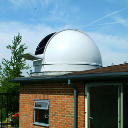 2.7m short height observatory dome (flat roof installation)